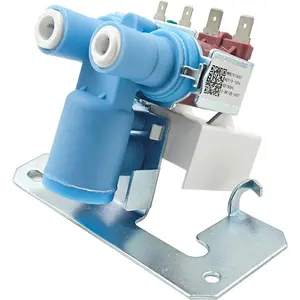 WR57X10051 WR57X10032 Refrigerator Water Inlet Valve for GE Refrigerator Parts, for Kenmore Hotpoint Fridge Ice Maker Water Valve Replacement Part WR57X33326 WR57X10040 AP3672839 PS901314 ETC
