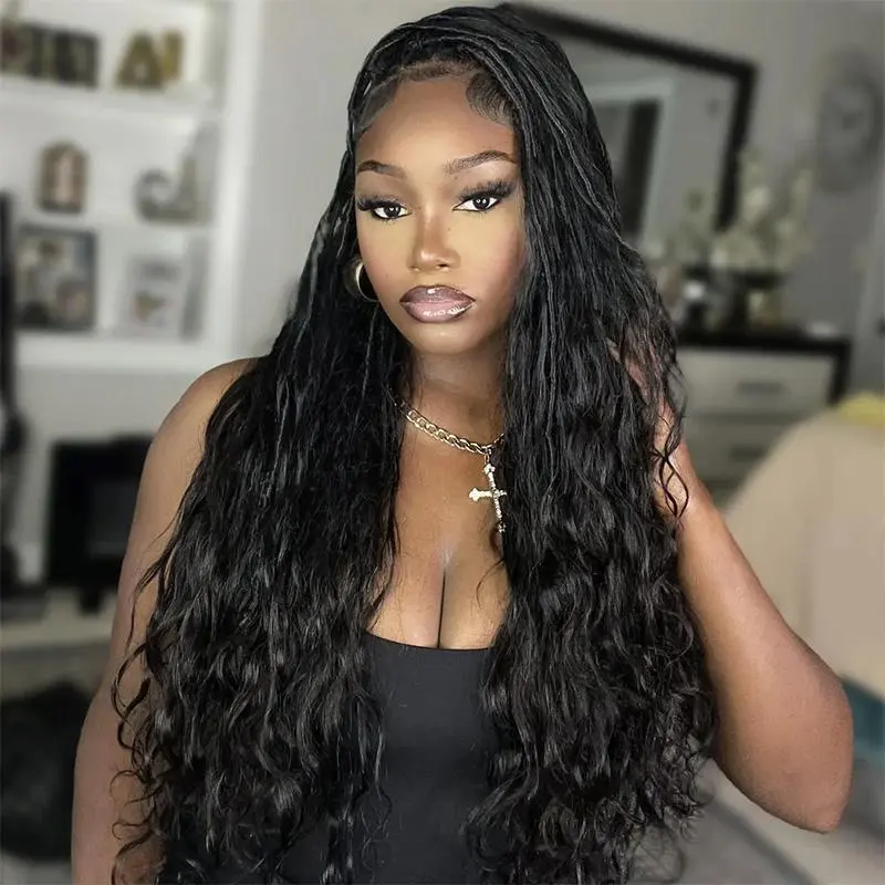 ISEE HAIR Crochet Human Hair All Textures Miracle Knots Friendly for Boho Braids Vacation Hair 50g/Pack Knotless Pre-Separated Time-Saving Design Summer Vibe, Lightweight Summer Braids Boho Knotless Braids  #TikTokShopBackToSchool #SohoChic summer hairsty