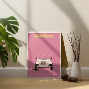 Clueless Poster | TV Series Poster | Movie Poster | Series Poster | Room Decor | Wall Decor | Famous Wall Art