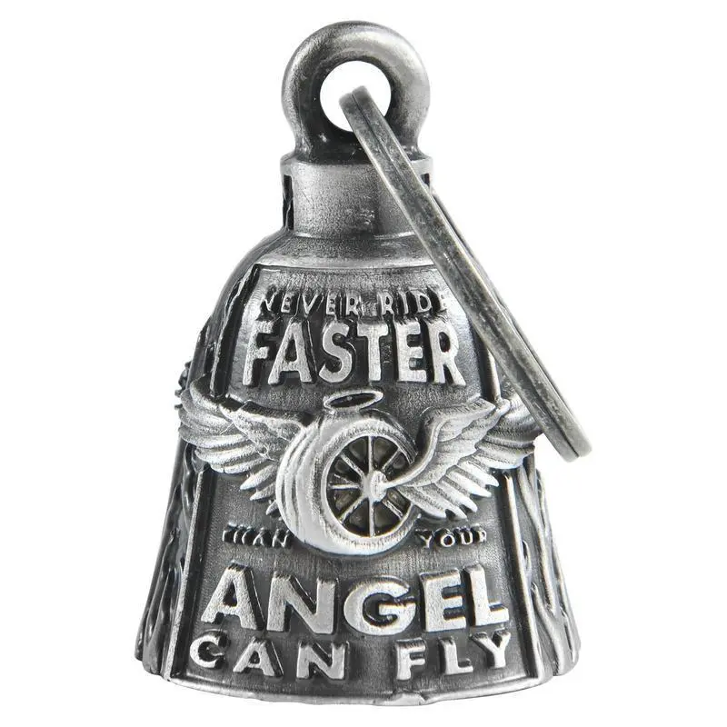 【Must be】Christmas/Halloween Bell, Gremlin/Guardian Motorcycle Bell/Motorcycle Key Chain for Bikers Women Men W/Hanger,Biker Bell for Riders,Good Luck Riding Bell Spirit Bell Moto Accessories Bike Parts