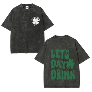Let's day drink, St patty's drinking tshirt,Lucky crewneck, Let's day drink tshirt, Clover tshirt, St Patrick's day tshirt,