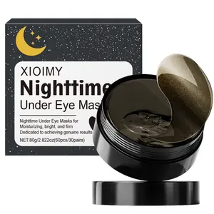 60pcs Caffeine Eye Mask Set, Hydrating & Firming, Brightening Skin Tone, Suitable All Skin Types, Day & Night Use