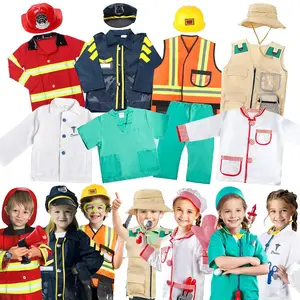 Role Play Costume Set, Career Play Cosplay Toy, Interactive Educational Gift for Kids Aged 3+, Christmas Present, Costume Set For Dress Up