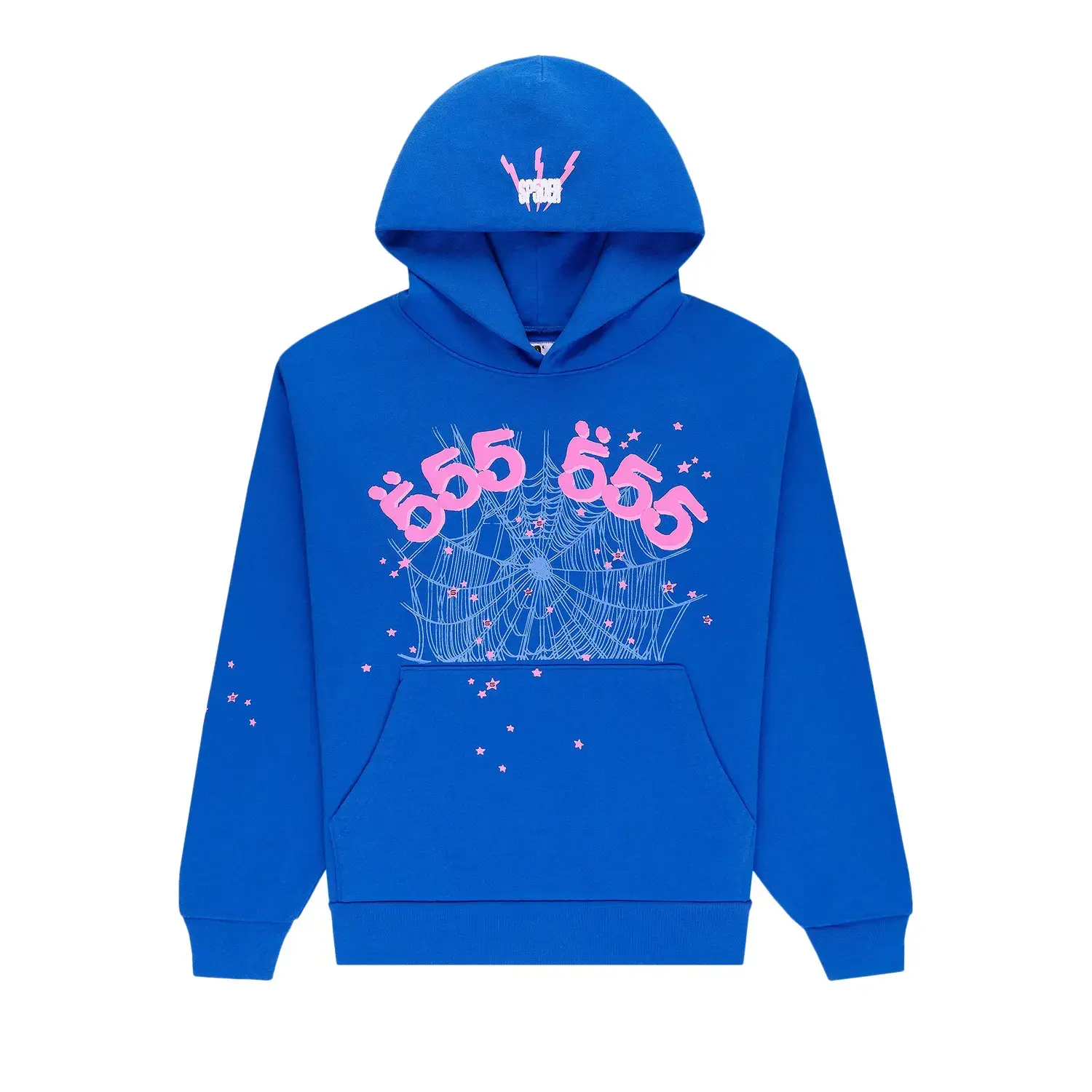 Sp5der Angel Number Hoodie "Blue" Sp5der Angel Number Hoodie "Blue"