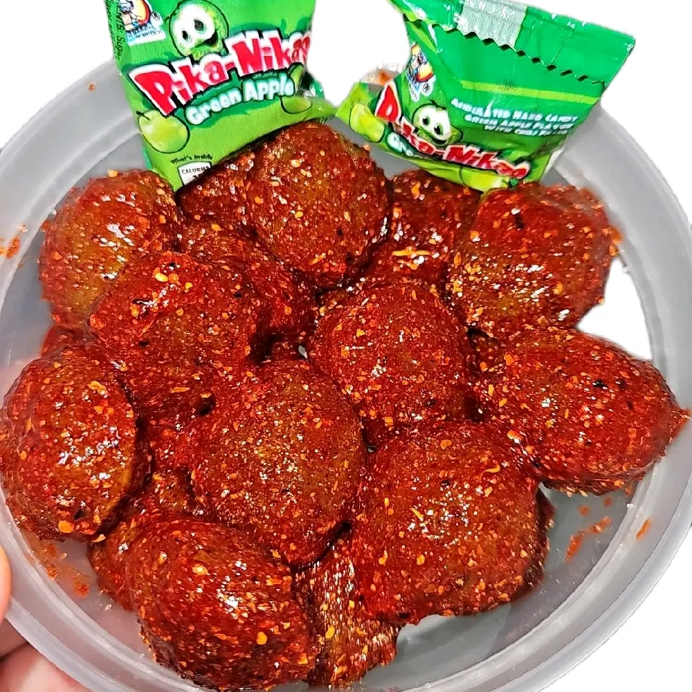 8 OZ Green Apple Pika-Nikas Enchilados Hard Candy Snack Treats