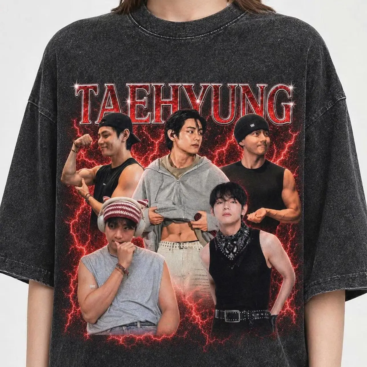 Kpop Vintage Bootleg T shirt wash tee unisex, Bang Tan Arirang World Tour Concert Outfit for Army, Bangtan Taehuyng V inspired shirt 3TB