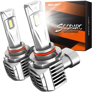 1997 Mazda 626 9006/HB4 100W 6500K White IP68 LED Headlight Bulbs 2PCS SEALIGHT S7