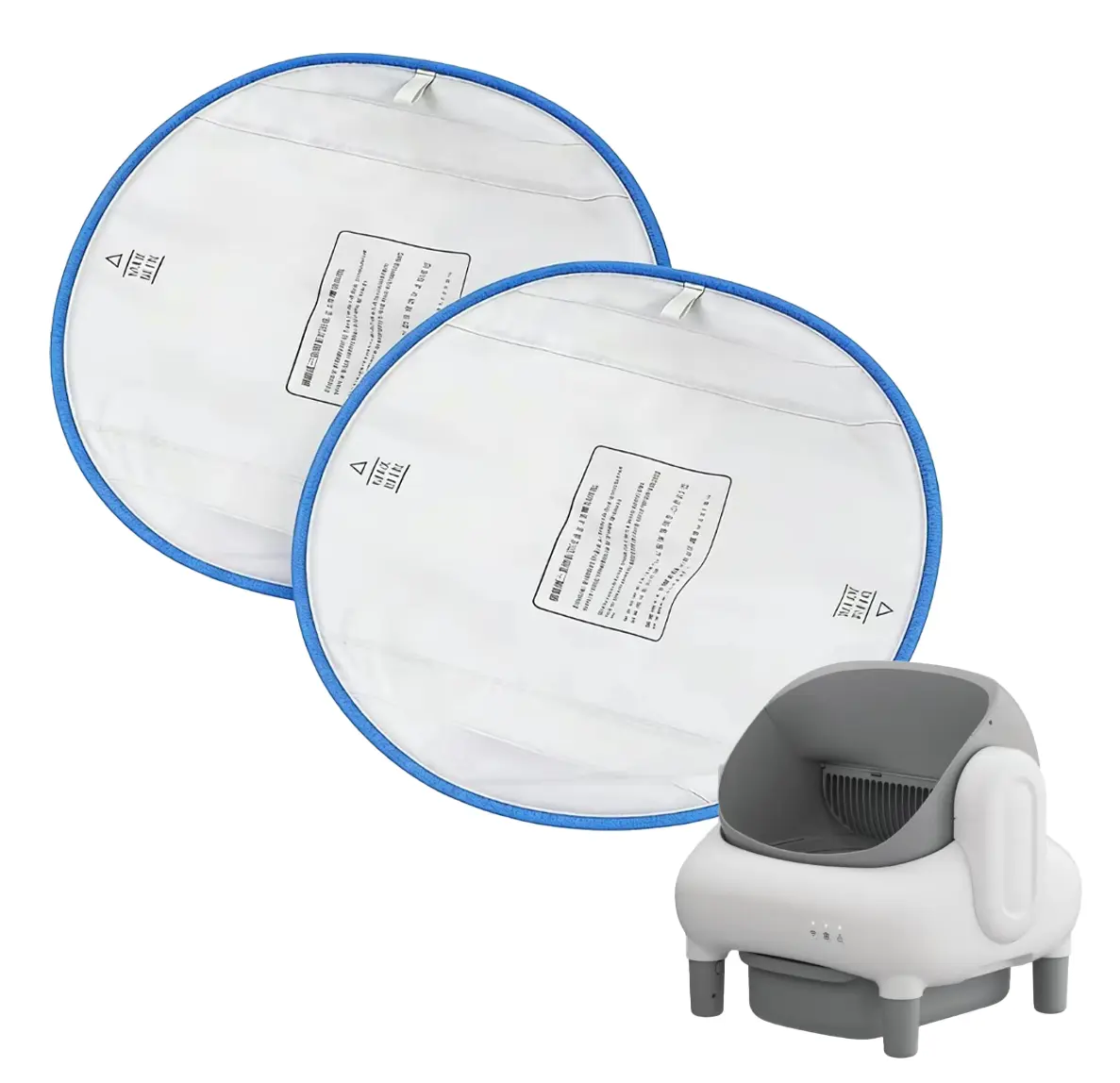 Waterproof Leak-Proof Litter Box Liners, 2 Pack 14.96x11.81 Inch, Replacement Pads for Self-Cleaning Cat Litter Box #Summervibes #petLovers