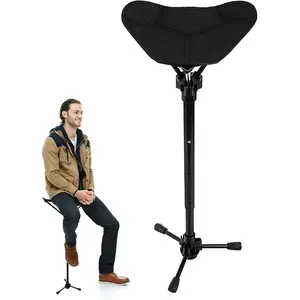 Portable Folding Camping Stool, Lightweight 3-Legged Chair Perfect for Outdoor Activities Like Fishing, Hiking, and Gardening, Compact Design for Easy Carrying