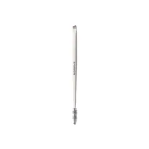 Morphe M401 Dual-Ended Angled Brow Brush & Spoolie for Filling Fluffing Brows with Precision Angled Brush & Spoolie for Soft Natural Looking Effects