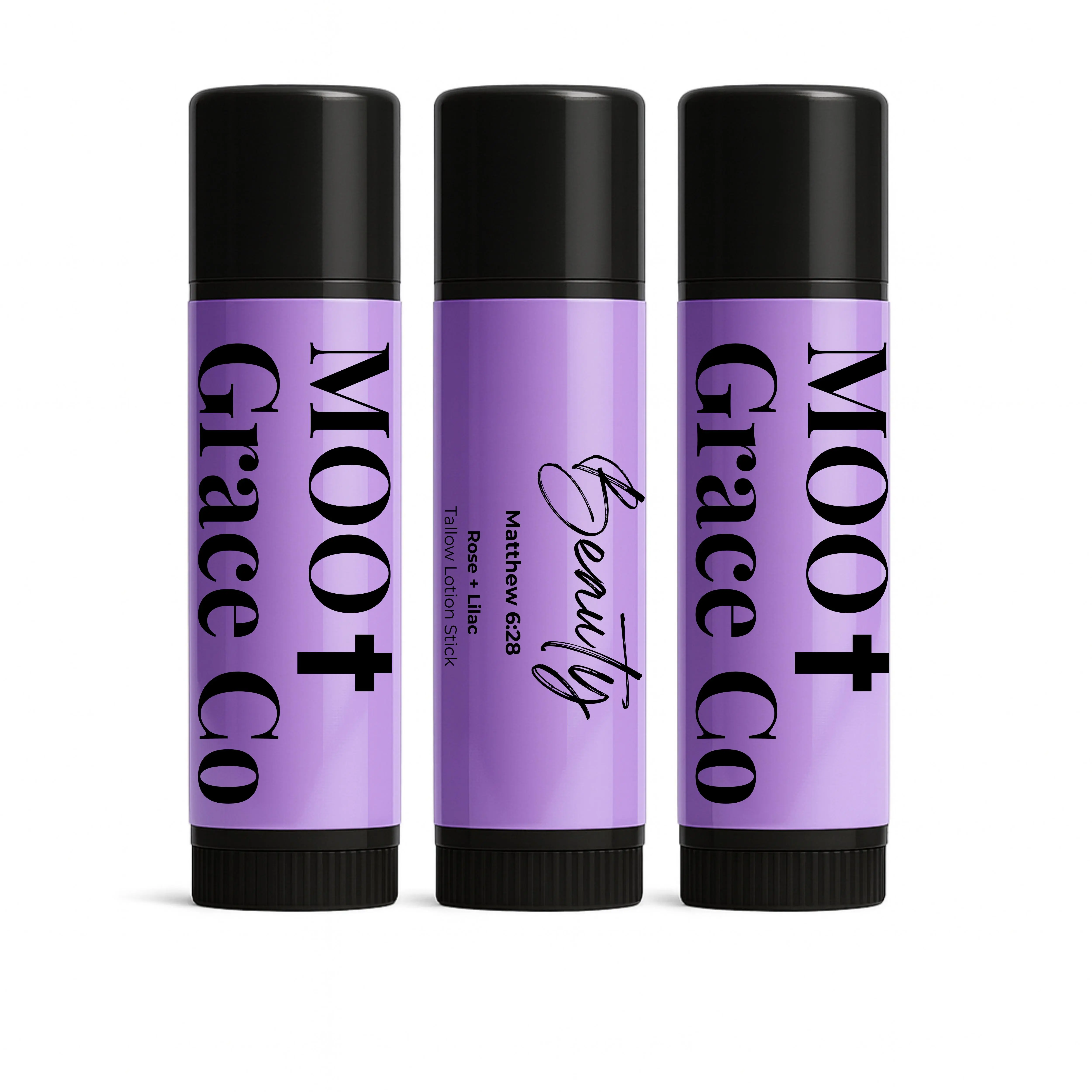 Beauty – Rose + Lilac Tallow Lotion Stick