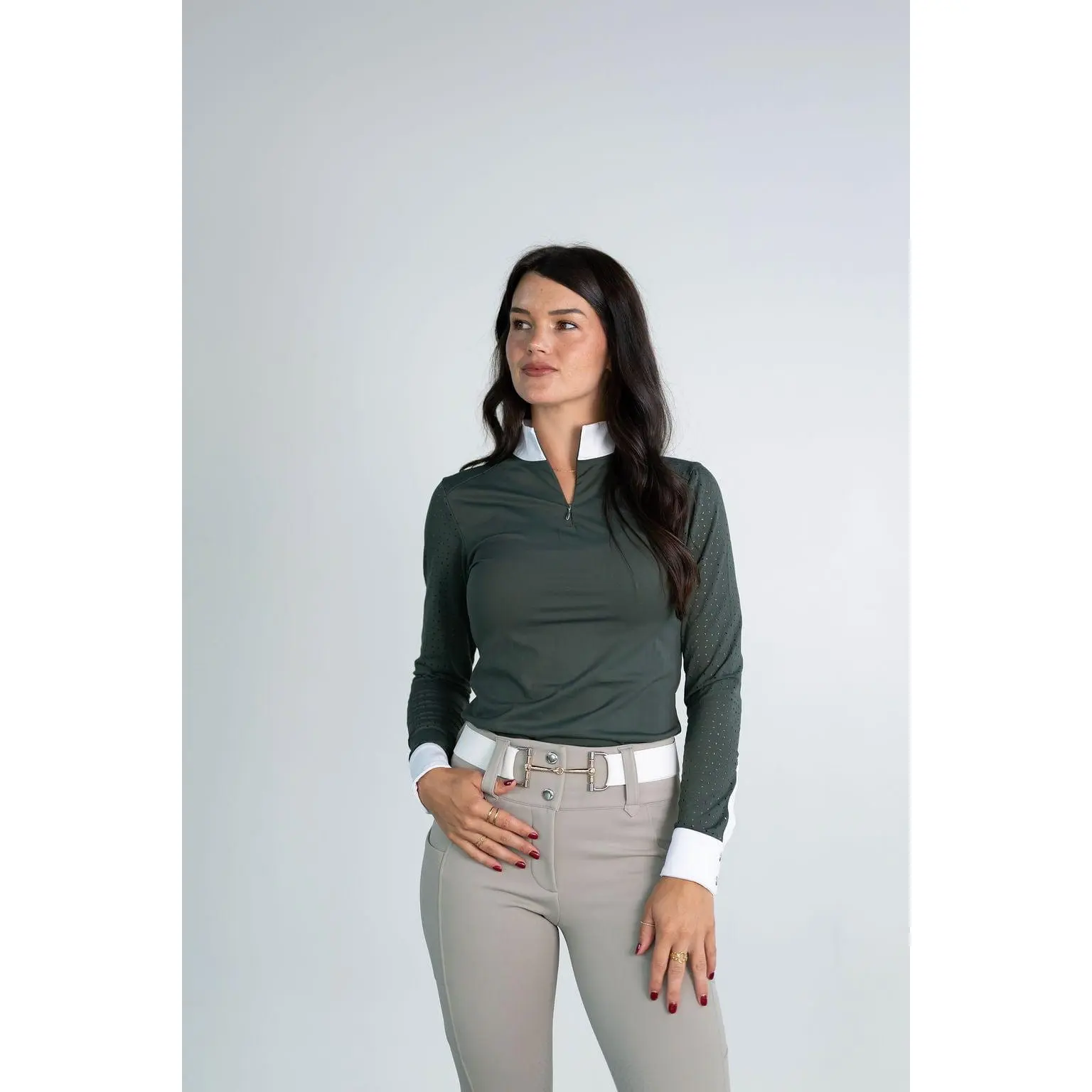 Cassidy Show Shirt | Hunter Green