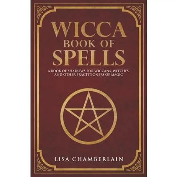 USED Book - Wicca Book of Spells: A Book of Shadows for Wiccans, Witches, and Other Practitioners of Magic by Chamberlain, Lisa (Paperback) - english
