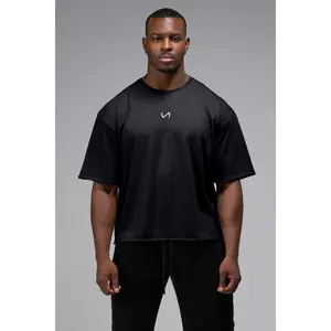 Raw Edge Cropped Tee