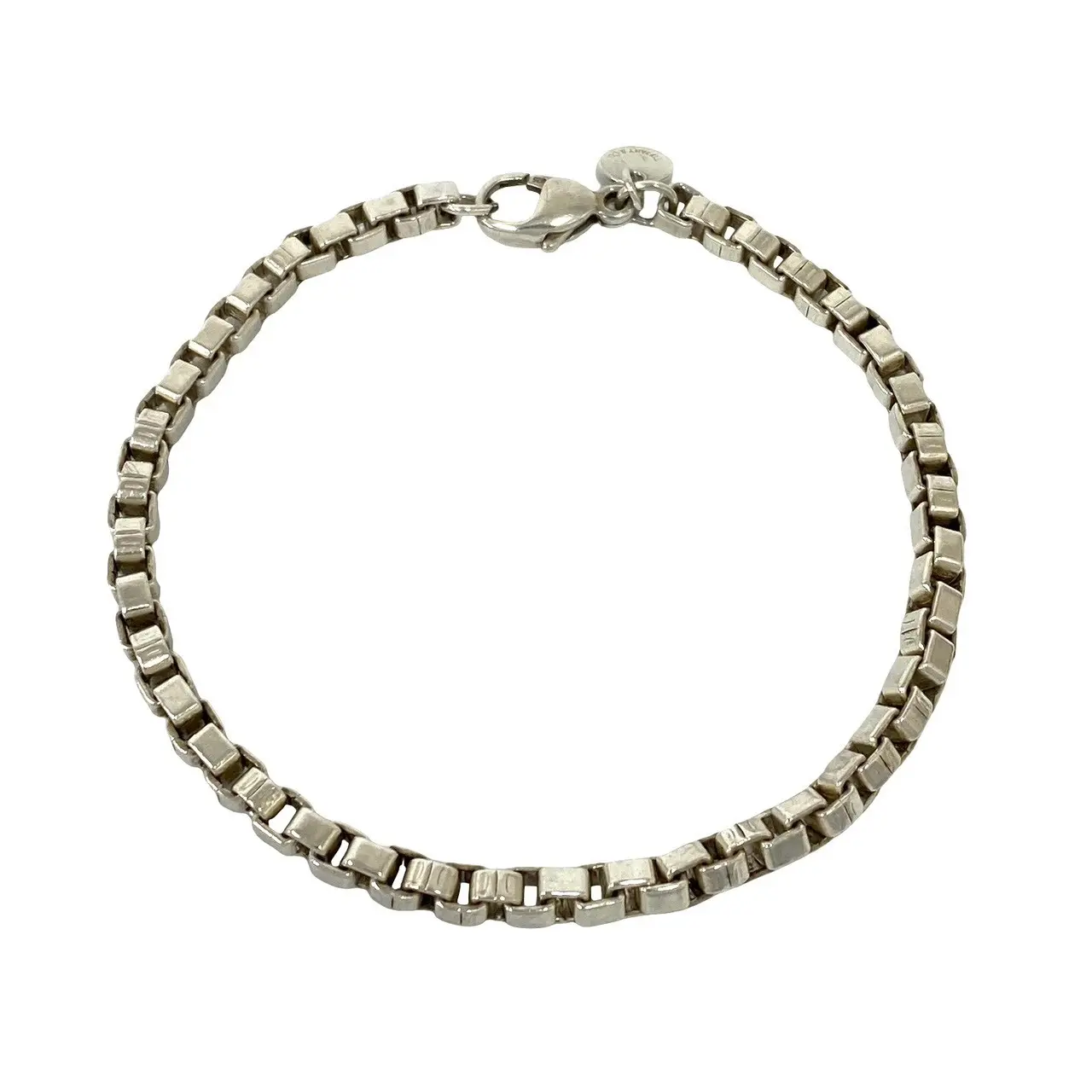 Pre-owned Tiffany & Co. Sterling Silver 925 (Ag925) Small Leather Goods Tiffany&Co. Silver Bracelet