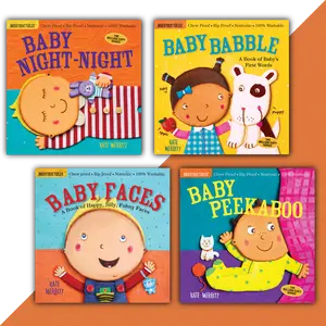 Indestructibles: Baby Faces 4-book set