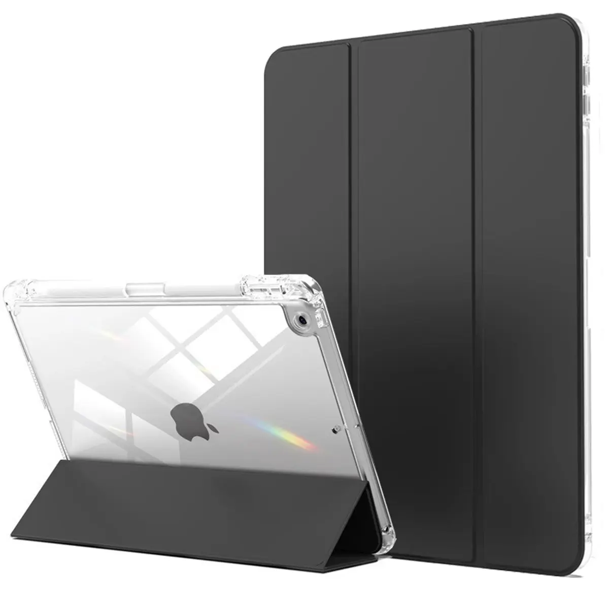 Tablet case Compatible With Samsung Galaxy tab S9 S9+ S9FE S7+ S8+ S10 A9+ A8 A7LITE S6lite 12.4inch S9FE crylic PAD casing With Pen Slot auto sleep Cover Anti fall soft rubber shell﻿ Shockproof Transparent   Samsung Galaxy  Pad Case