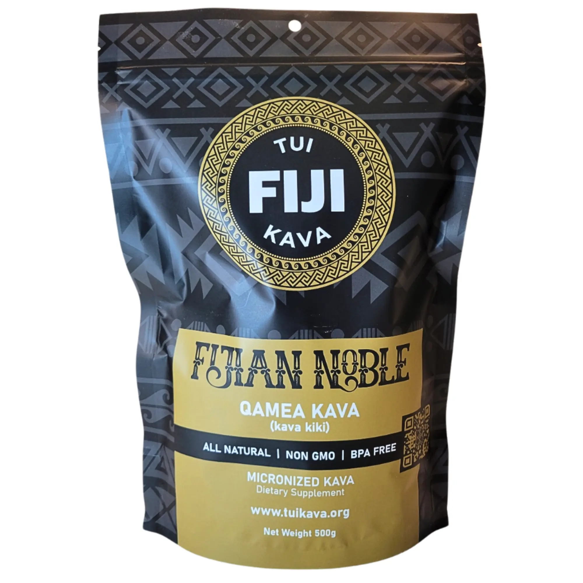 TUI KAVA Micronized Wellness Kava - 500g (1.1 lbs) - Sharing Size - All Natural, Non GMO, BPA Free, Premium High Kavalactone, Mood Support, Muscle Relaxation, Stress Relief, Edible Supplement