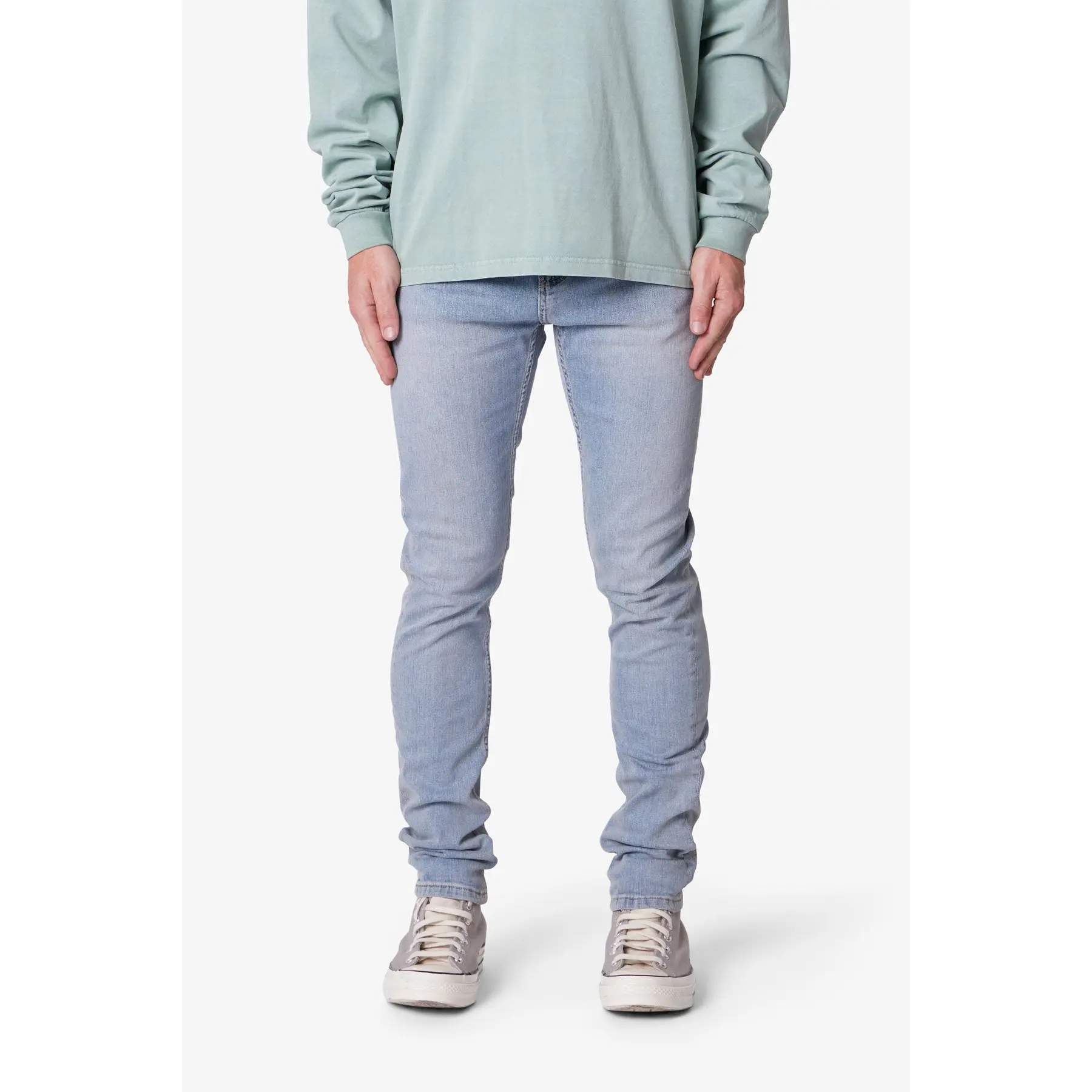 mnml Skinny Denim - Light Sand Washed Blue