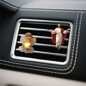 2pcs God Angel Air Vent Clips, Car Air Vent Decor, Women Car Accessories