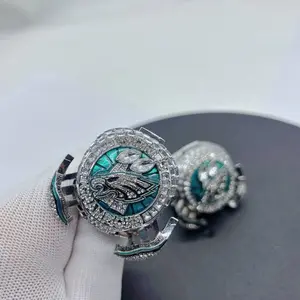 Legacy 2025 PhillyCity New Championship Ring 14K Gold/Silver Plated 3D CNC Engraved Sandalwood Heritage Case Museum-Grade Replica Display Ring Statement Ring Adjustable Dachshund Ring