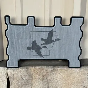 "FLY OUT - PICK YOUR STATE" - Custom Speaker Shell for Turtlebox or Ecoxgear Defender