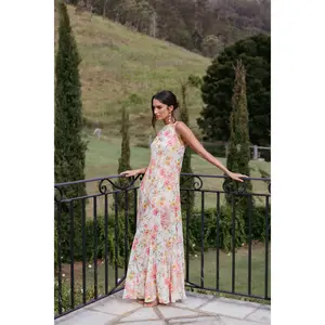 Keani Maxi Dress - Peony