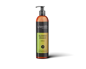 LYFETRITION Blemish Eraser Serum - Pure Hyaluronic Acid with Aloe & Vitamin C Infused Moisturizer for Face & Body - 12 fl oz Hydrating & Moisture Boosting Skin Repair Hydrating Moisturizing Skin Repair