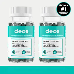 Full Body Deodorant Supplement |   DEOS Internal Deodorant Full Body |   Multi Pack