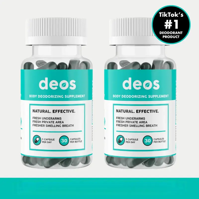 Full Body Deodorant Supplement |   DEOS Internal Deodorant Full Body |   Multi Pack