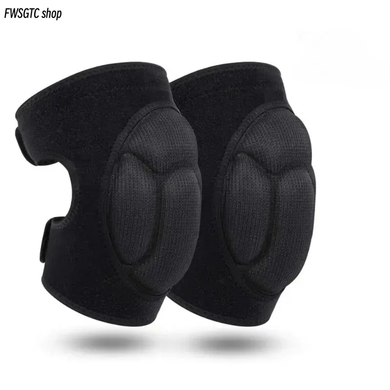 1 Pair Adult Thick EVA Foam Knee Pads, Anti-Slip Adjustable Knee Protector with Impact Relief, Shock Absorption Comfortable Knee Gear, Ideal for Gardening, Construction Work, Floor Cleaning and Daily Household Labor Protection
