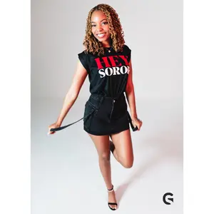 Delta Hey Soror Muscle Tee