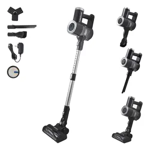 Farberware Cordless Pro Stick Vacuum Cleaner, Powerful Suction with 2 Speeds for Carpet and Hard Floors, Converts to Handheld Vacuum