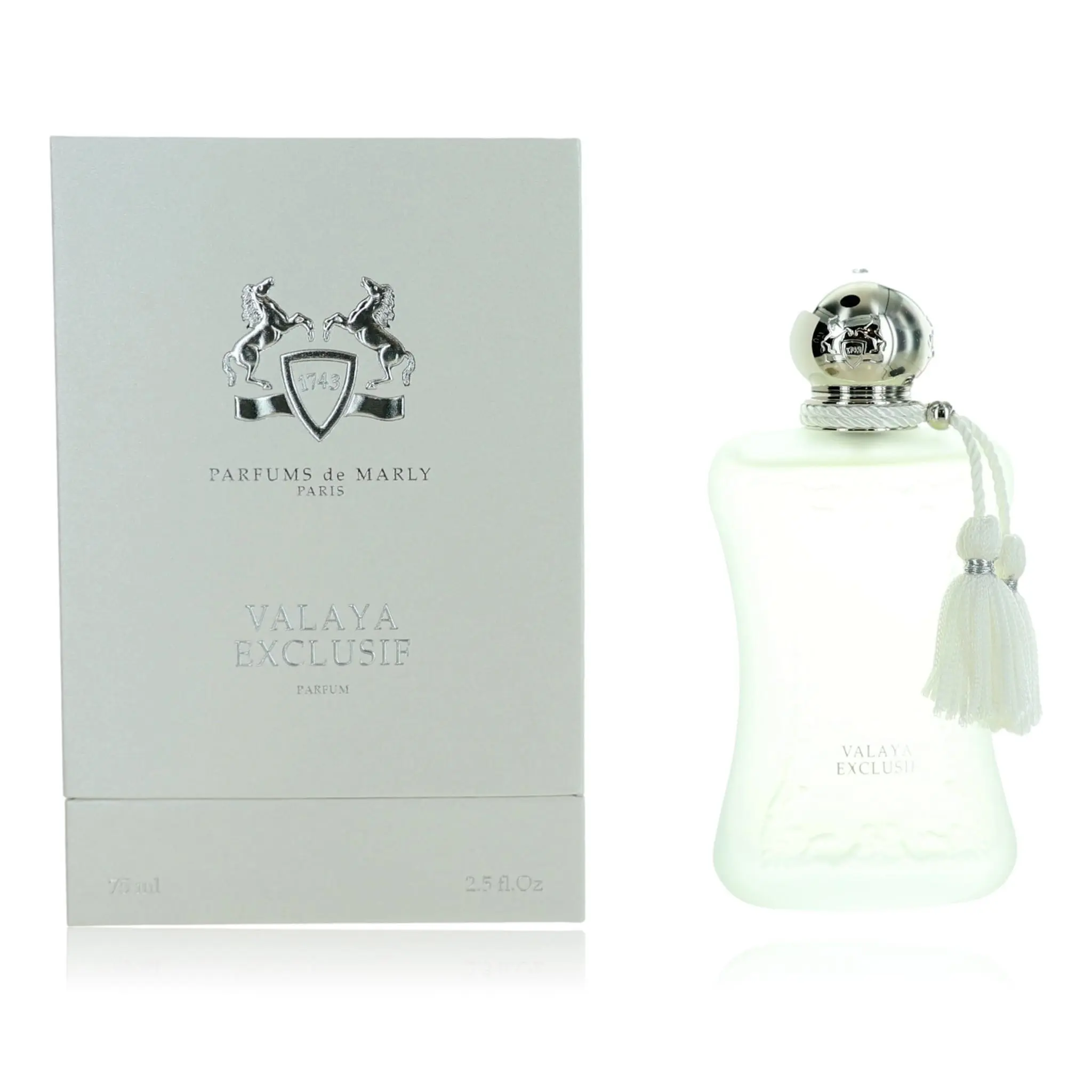 Parfums de Marly Valaya Exclusif Citrus-Floral Vanilla Wood Unisex Wear EDP Spray, 2.5oz
