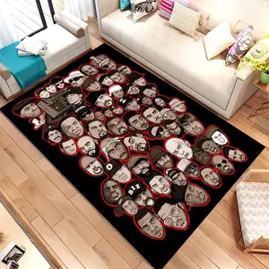 Hiphop Rug,Legends Rug,Rappers Rug,Music Rug,Music Decor,Music Room Rug,Rap Stars Collage Rug,Awesome Rug,Unique Rug,Area Rug,Gifts for Him
