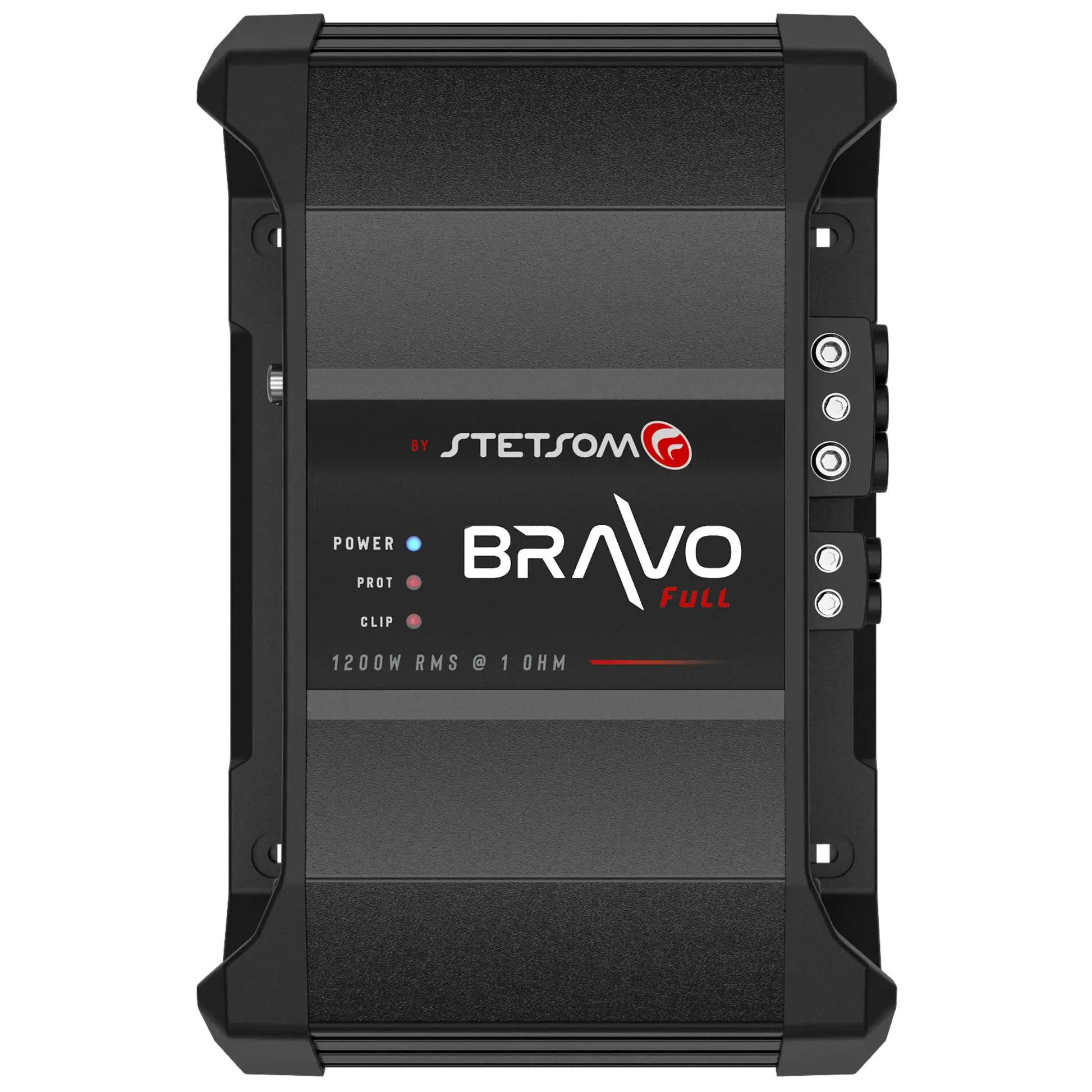 Stetsom BRAVO FULL 1.2k Class D Digital Full-Range Mono Amplifier, 1-Channel, 1200 W RMS (1 Ohm) with Adjustable Audio Controls