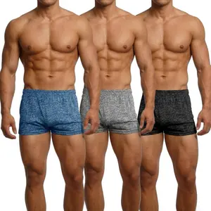 Muscle Cmdr Men's Sports Fitness Bodybuilding Shorts, 3-inch Quick-Drying Shorts Summervibes fathers day gift ideas