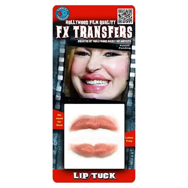 Lip Tuck Temporary 3-D Tattoo Kit