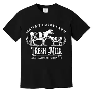 Mama's Dairy Farm Friendly T-Shirt for Nursing or Pumping, Acid Wash Nursing Friendly Tee, Breastfeeding Clothing Gift, Mother Day 2025 Shirt