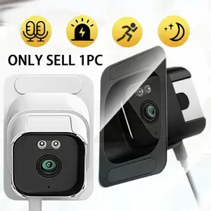 Mini 5G WiFi Window Camera for Home Security, Surveillance Security Camera, Wireless Surveillance Camera, Full Color Night Vision, 2-Way Talk, TF Card/Cloud Storage, Compact Design for Store, Office, Aquarium Monitoring