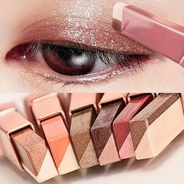 6pcs Two-Color Eye Shadow Stick Set Cosmetic Long Lasting Glow Waterproof Not Easy To Take Off Pearlescent Matte Glitter Smooth SummerVibes Eyeshadow Makeup Kits