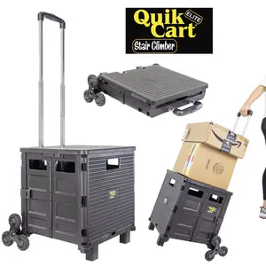 Quik Cart Elite Stair Climber, Black