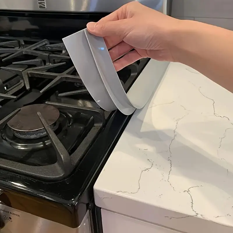 Heat Resistant Silicone Covers - for Kitchen Gaps - Gas Stove - Durable, Resistant to Water, And Stains - Ideal for Sealing Gaps And Maintaining Clean Countertops