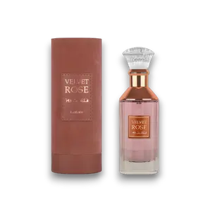 Lattafa | Velvet | Rose | Eau De Parfum | Unisex Fragrance | 100 ML | Rose - Patchouli & Musk