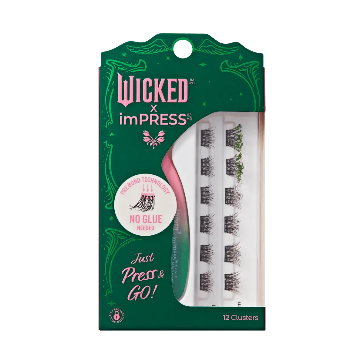 WICKED X imPRESS Falsies Self Adhesive Lash Clusters | Wickedly Beautiful