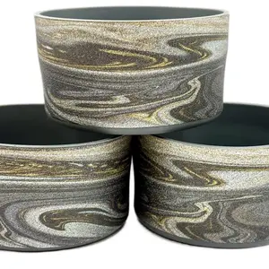 Gray Marble Tumbler Silicone Boot