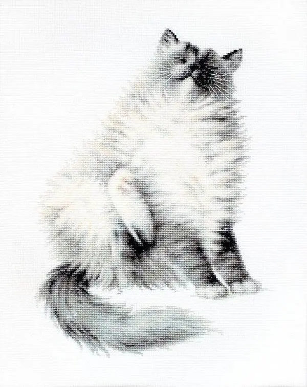 Micky Counted Cross-Stitch Kit by Luca-S B2269L