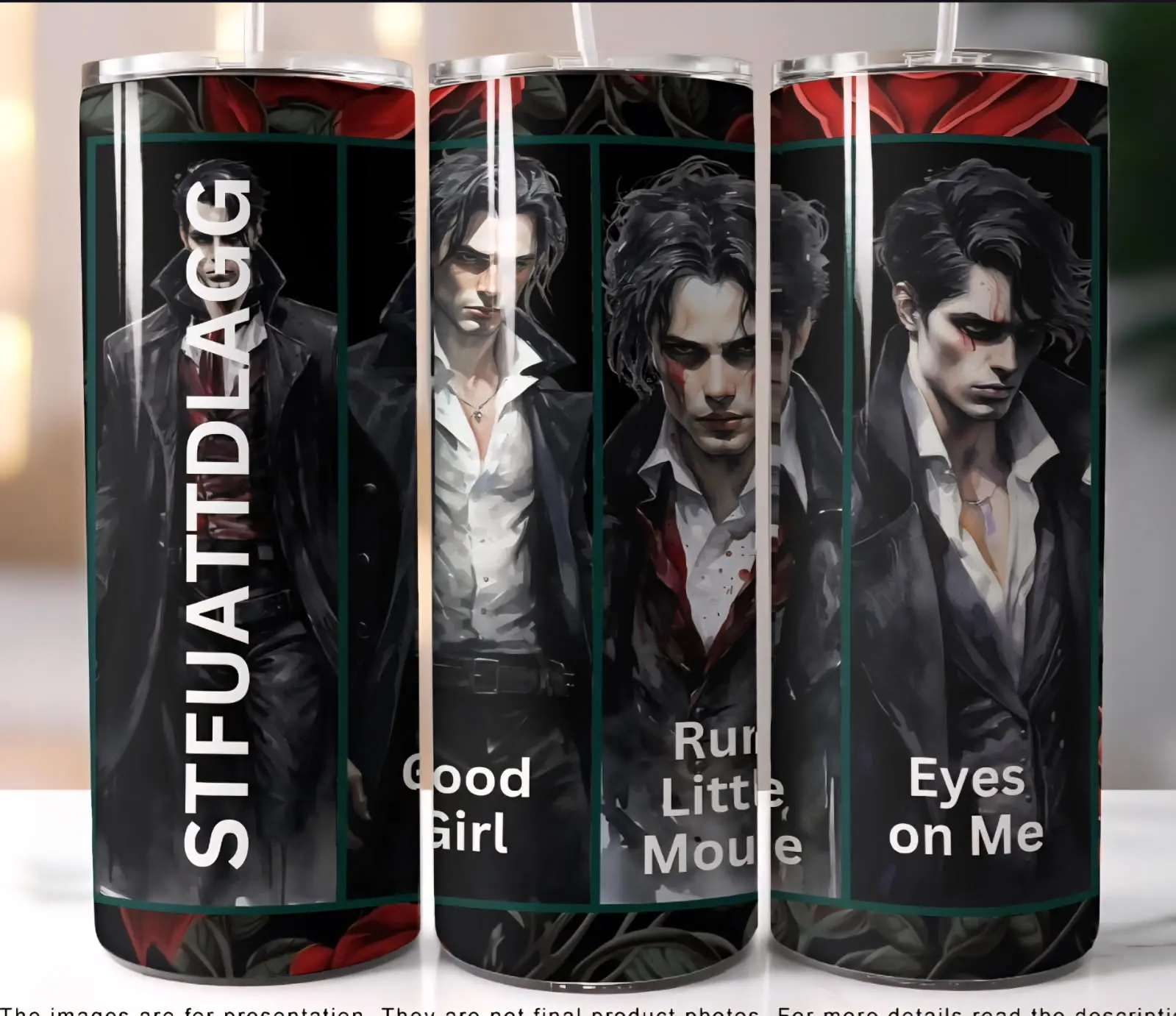 20 oz Skinny Tumbler Zade
