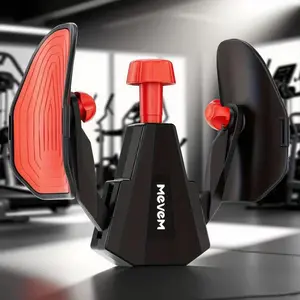 Adjustable Leg Trainer, Black Triangle Mechanical Design Leg & Hip Trainer, Multifunctional Pelvic & Thigh Trainer, Home Fitness Equipment for Gym