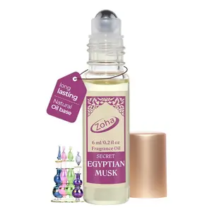 Egyptian Musk Perfume for Women and Men, Alcohol Free Perfume Oil Roll On and Fragrance Mist